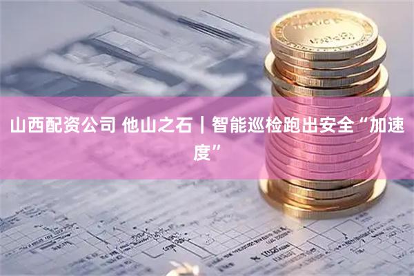 山西配资公司 他山之石｜智能巡检跑出安全“加速度”